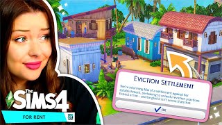 I Tried Running a TRAILER PARK in The Sims 4 For Rent [upl. by Aciraj786]