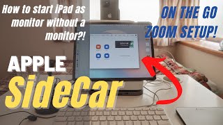 Sidecar with iPad as monitor without any dongles [upl. by Yerffej854]