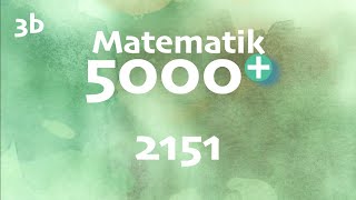 Matematik 5000 3b 2151 matte 3b [upl. by Eesac23]