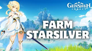 How to Farm Starsilver in Genshin Impact 2024 [upl. by Raul123]