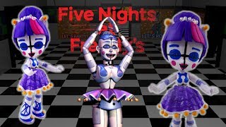 Custom FNAF Ballora Doll Twilight Sparkle Equestria Girls Mini  Five Nights at Freddys Toy [upl. by Odrareve448]