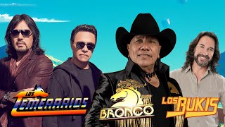 LOS TEMERARIOS GRUPO BRONCO LOS BUKIS MIX ROMANTICOS 🎶 40 RECUERDOS DEL AYER GRANDES EXITOS [upl. by Namien]