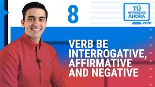 CLASE DE INGLÉS 8 Verb be interrogative affirmative negative [upl. by Tennies]