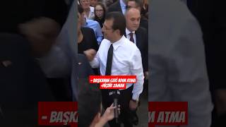 Semt pazarında halk Ekrem İmamoğluna sahip çıktı Geri adım atma başkanım [upl. by Gone779]