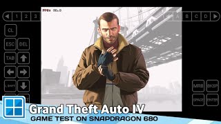 Winlator 51  GTA IV  Snapdragon 680 [upl. by Anecusa936]