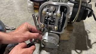 How to Set the Valve Clearance on a 200cc GY6 Motor  Venom Motorsports [upl. by Semmes]