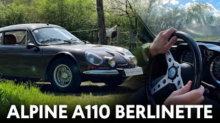 Présentation et essai dune légende française  Alpine A110 1300 V85 de 1975 [upl. by Maon]