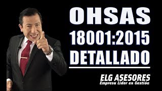 🔴SEGURIDAD Y SALUD OCUPACIONAL OHSAS 18001 LEY 29783🔴 Interpretación por Bertrand Reto ELG ASESORES [upl. by Noma429]