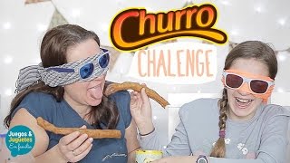 RETOS DIVERTIDOS  ¡CHURRO CHALLENGE [upl. by Sigfried]