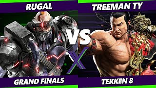 FX 564 GRAND FINALS  Rugal Jack8 Bryan Vs TreemanTy L Feng Tekken 8 [upl. by Gussie932]