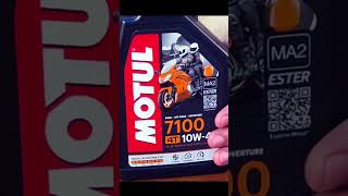 Motul 10w40 7100 4T Engine oil viralshorts trending engineoil ytshorts shorts motul [upl. by Nyleda962]