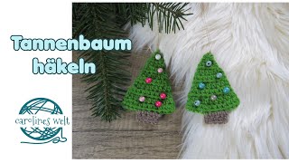 Tannenbaum Weihnachtsbaum häkeln Deko [upl. by Anna-Diane]