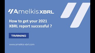 How to get your 2021 XBRL report successful [upl. by Nikal503]