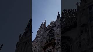 Again at the Duomo in Milano  One of the biggest in Europe  🇪🇺 [upl. by Ennayram351]