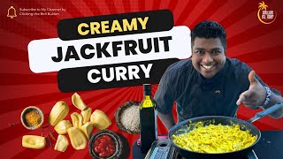 How to make a creamy Jackfruit Curry  Sri Lankan Kirikos [upl. by Anauqat828]