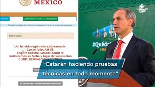 Con fallas inicia registro de vacunación contra Covid19 para adultos mayores [upl. by Larson]