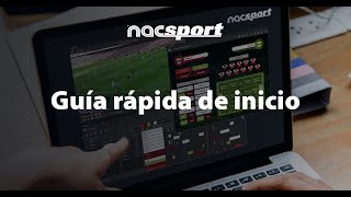 Guía rápida de inicio Nacsport [upl. by Pero598]