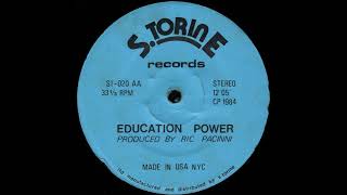 EDUCATION POWER Side AA  Ric Pacinni  STorine Records ST020 [upl. by Nosreg]