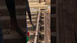 RAILWAY NEW DOUBLING LINE quotERCquot work viral subscribetomychannel railway [upl. by Durtschi]