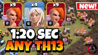 TH13 Super Valkyrie Attack Strategy  TH13 Super Valkyrie  Best TH13 Attack Strategy🔥 [upl. by Icyaj]