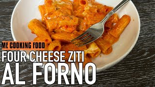 Episode 2  Me Cooking Food  Four Cheese Ziti Al Forno [upl. by Enomad]