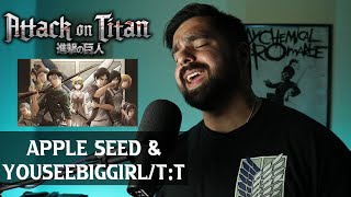 Attack on Titan quotYouSeeBIGGIRLTT Apple Seed X Vogel Im Käfigquot Epic Cover  Feat Hurakion [upl. by Yttig]