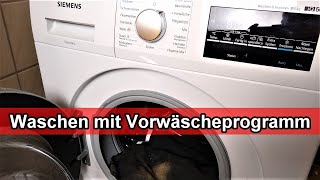 Vorwäsche richtig einstellen – Wie viel Waschmittel  Waschpulver richtig dosieren – Dosierung [upl. by Silsby946]