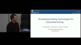 Developing Enabling Technologies for Automated Driving [upl. by Kenward]