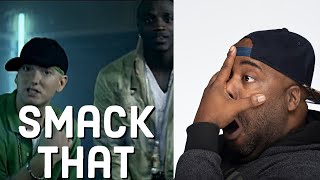 Akon ft Eminem Smack That Official Music Video Reaction [upl. by Sulakcin632]