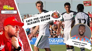 SAFC Pre Season Alicante Review  New Away Strip Stunning [upl. by Adnicul]