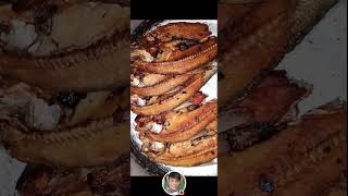 🦈FRIED BANGUS DAING🦈 ASMR COOKING [upl. by Haase]