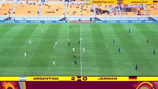 🔴 SIARAN LANGSUNG ARGENTINA U17 VS JERMAN U17  SEMI FINAL FIFA WORLD CUP U17 2023 [upl. by Enilrae720]