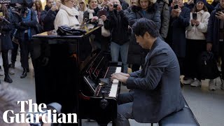 Piano sensation Lang Lang delights audience at St Pancras [upl. by Foy]