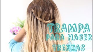 Trampa para hacer trenzas [upl. by Holmann]