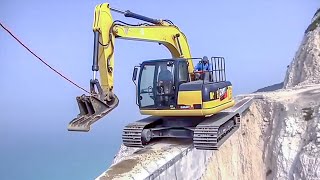 Incredible Heavy Equipment Stunts and Fails Caught on Camera [upl. by Aver]