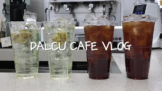 【4K】SUB 🥰사랑을 마구마구 뿜어내는 사람이 되고 싶어🥰 │DALCU CAFE VLOG│달리는 커피 카페 브이로그│달커│ASMR│KOREA│ [upl. by Attenauqa800]