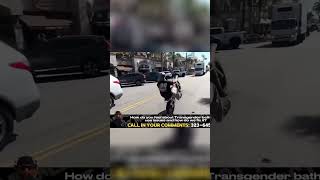 Epic Motorcycle Stunt on a Busy Street [upl. by Enirroc863]