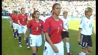 2003 WOMENS WORLD CUP USA vs Germany Match 5 [upl. by Lowenstein]