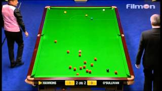 Ronnie OSullivan vs Barry Hawkins  WSC 2013 Final  First session [upl. by Ayifas]