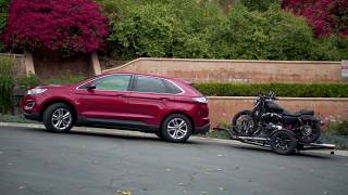 Towing a Kendon Premium Series Motorcycle Trailer [upl. by Rebmat]