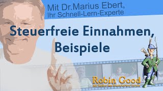 Steuerfreie Einnahmen Beispiele [upl. by Euton]