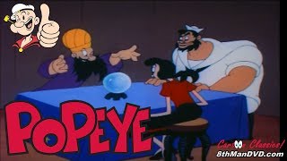 POPEYE THE SAILOR MAN The Crystal Brawl 1957 Remastered HD 1080p  Jackson Beck Jack Mercer [upl. by Darreg]