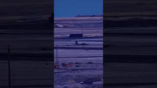 B1 bomber crashes at South Dakota Air Force base [upl. by Arabel]