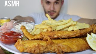 ASMR GIANT FISH amp CHIPS  MUKBANG REAL EATING SOUNDS [upl. by Lazarus]