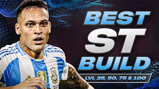 END GAME BEST STRIKER BUILD FOR LVL 255075 amp 100  EAFC 24 Clubs [upl. by Rew]