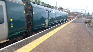 Class 802 GWR Service Departing Penzance [upl. by Haerb473]