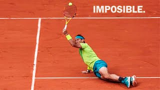 Rafael Nadal 20 Golpes que si no hubieran sido grabados nadie se creeria [upl. by Eberhart599]