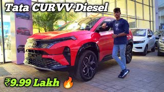 Indias First Coupe SUV  Tata CURVV Accomplished plus A Diesel MT Review [upl. by Merce86]