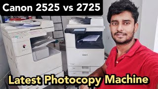 Whats new in Canon ir 2725 Full Review  Techy Ekant [upl. by Sitof]