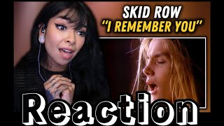 THAT VOICE  Skid Row  quotI Remember Youquot  FIRST TIME REACTION [upl. by Gurias]